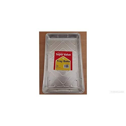 Tray Bake Dish 32cm Aluminium Foil 24pk