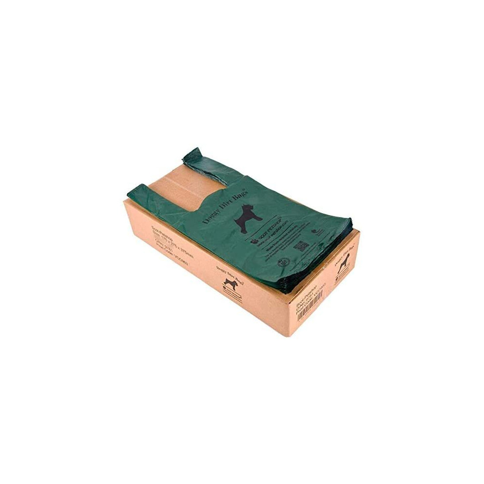 Scot-Petshop Large Dog Waste Bag 1000 Large Poo Bags (Not On A Roll) Green