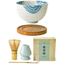 Premium japansk ceremoniell matcha grnt te chawan skl full kit matcha visp set med tillbehr och verktyg bambu chasen matcha visp scoop and hol