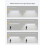2 Pack Automatic Wardrobe Lights,24 LED Wireless Under Cupboard Light, Two Modes Motion Kitchen Cabinet Lighting, Rechargeable Lights with Eye-pr 5