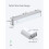 2 Pack Automatic Wardrobe Lights,24 LED Wireless Under Cupboard Light, Two Modes Motion Kitchen Cabinet Lighting, Rechargeable Lights with Eye-pr 2