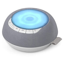 White Noise Machine with Nightlight, Portable Rechargeable White Noise Machine for Babies and Adults, Relaxation and Meditation Sounds Calming Sl