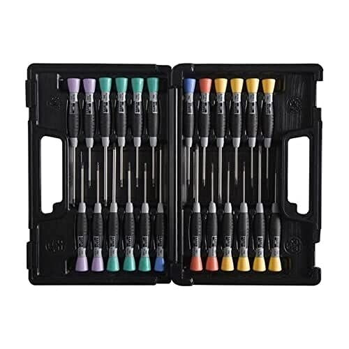 Bahco Bahco 706-5 Slotted/PH/PZ/TX/Hex Precision Screwdriver Set, Multi-Colour