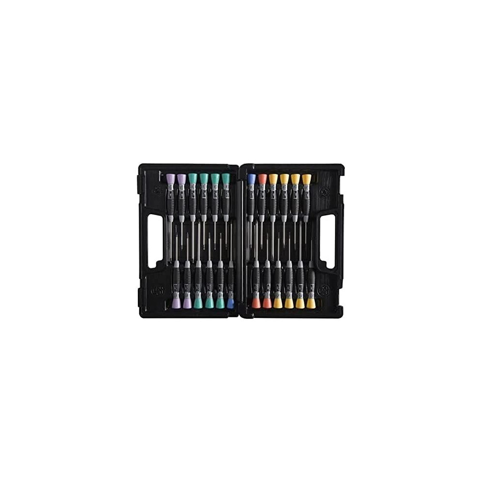 Bahco 706-5 Slotted/Ph/Pz/Tx/Hex Precision Screwdriver Set, Multi-Colour
