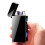 KIPIDA USB Electronic Lighter, Arc Lighter,Touch Screen Electric Lighter LED Dual Arc ARC Lighter with Battery Indicator Windproof Lighter for Me 2