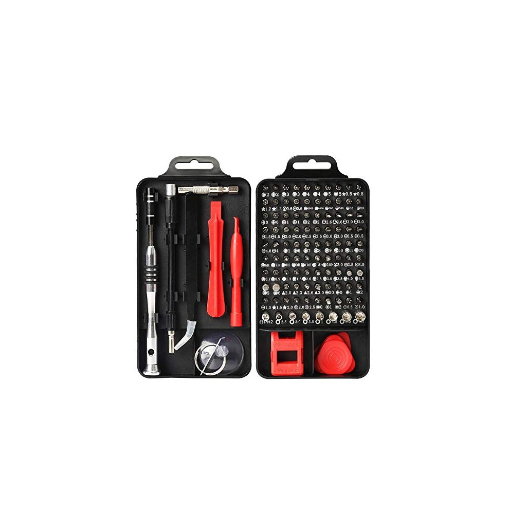 Tech Toolkit - Electronics, Smartphone, Computer & Tablet Repair Kit Eyeglasses/Watch Precision Screwdriver Set With Case 734830390474