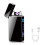 KIPIDA USB Electronic Lighter, Arc Lighter,Touch Screen Electric Lighter LED Dual Arc ARC Lighter with Battery Indicator Windproof Lighter for Me 1
