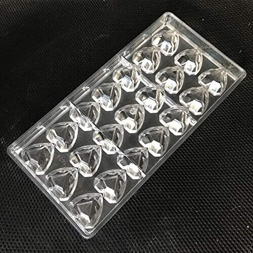 Diamond Heart Chokoladeform Polykarbonat Chokoladeform slikbakke 2