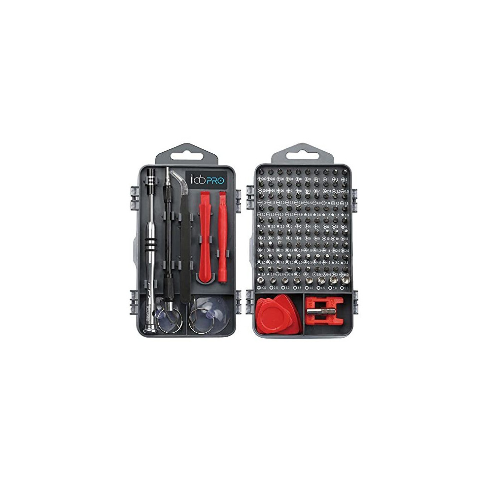 Photos - Tool Kit ilabPRO Precision Screwdriver Set Toolkit with Magnetic Screwdriver bits and Hand Tools for Phone, Tablet, Laptop, PC, Watch