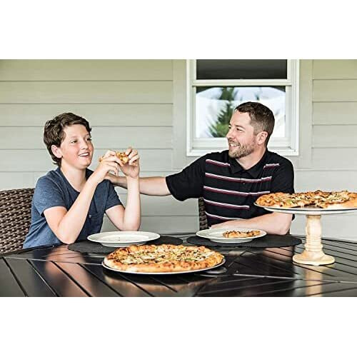 SUA Pan Bakeware Pizza din o?el aluminizat de 12 inci 2