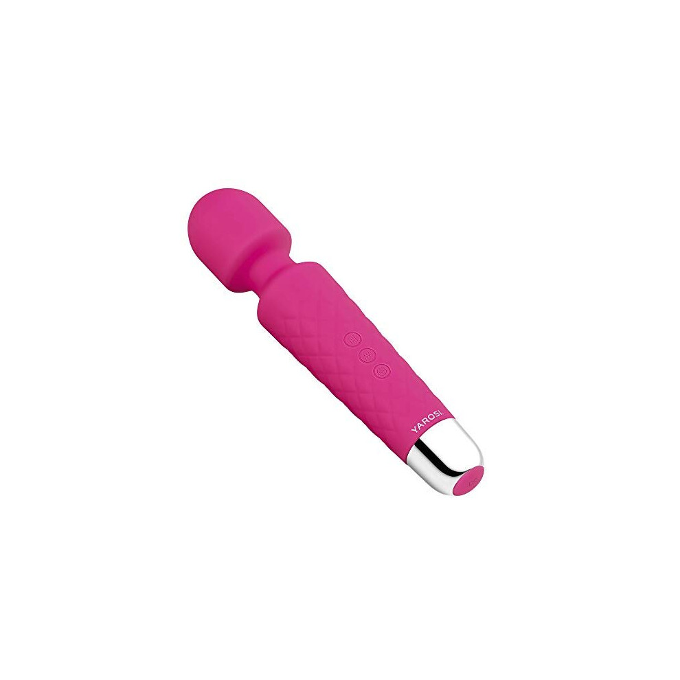 Yarosi Therapeutic Massager Device By - Strongest Cordless Handheld Vibrating Power - Best Rated For Travel Gift - Magic Stress Away - Perfect On