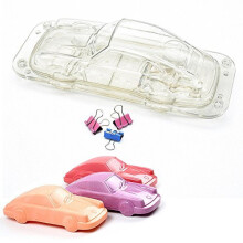 Moule de chocolat de voiture de sport vintage de grande taille - moule Roadster retro en plastique Moldfun 3D pour gateau de gateau decoration de