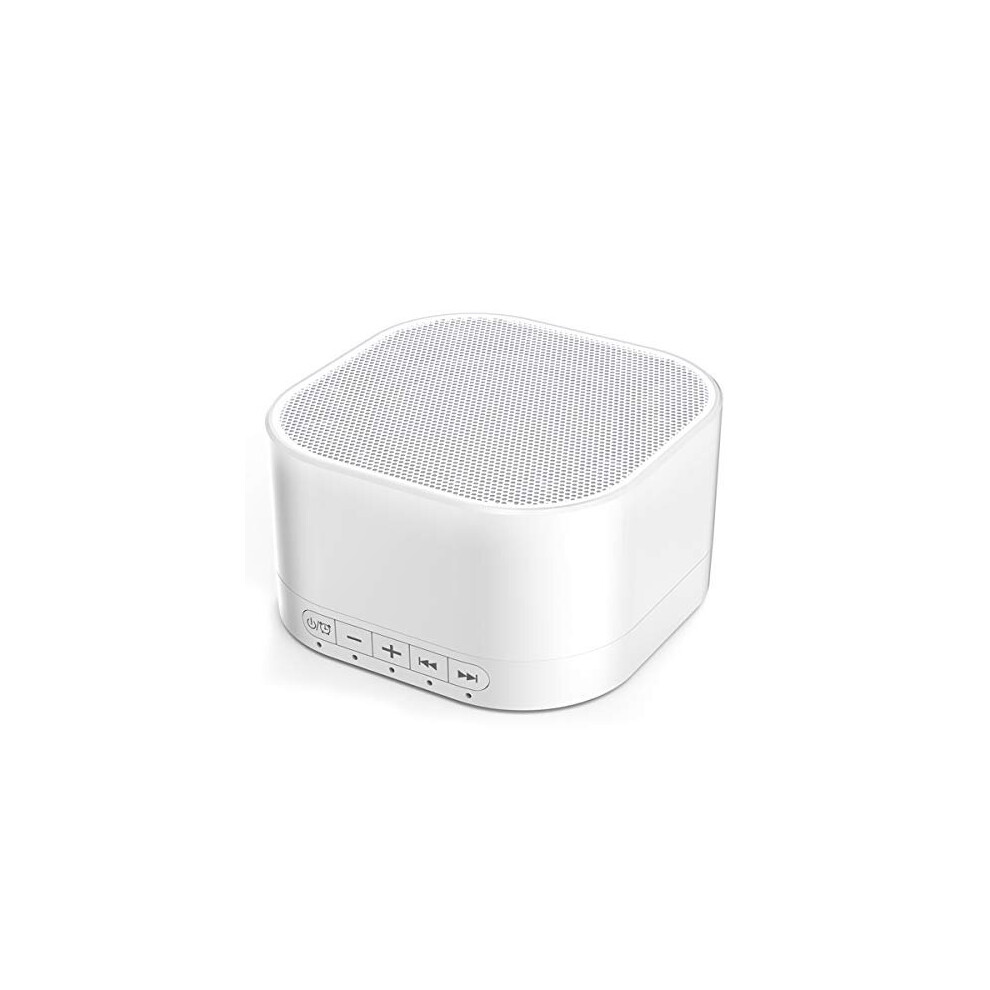 Magicteam Sound Machines White Noise Machine with 20 Non Looping Natural Soothing Sounds and Memory Function 32 Levels of Volume Sleep Sound Time