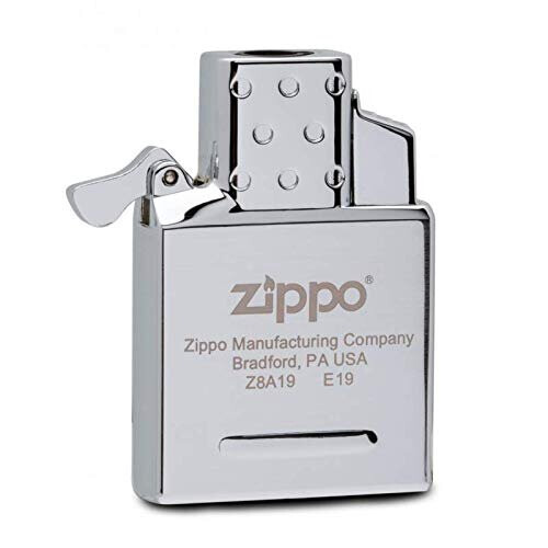 Zippo Zippo 18799 Butane Lighter Insert, Single Torch, Empty Gas Insert 2006814, Steel