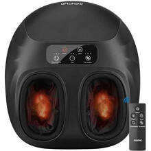 RENPHO Foot Massager Machine with Heat and Remote, Electric Shiatsu Kneading Foot Massager with Multi-Level Setting, Relieve Plantar Fasciitis an