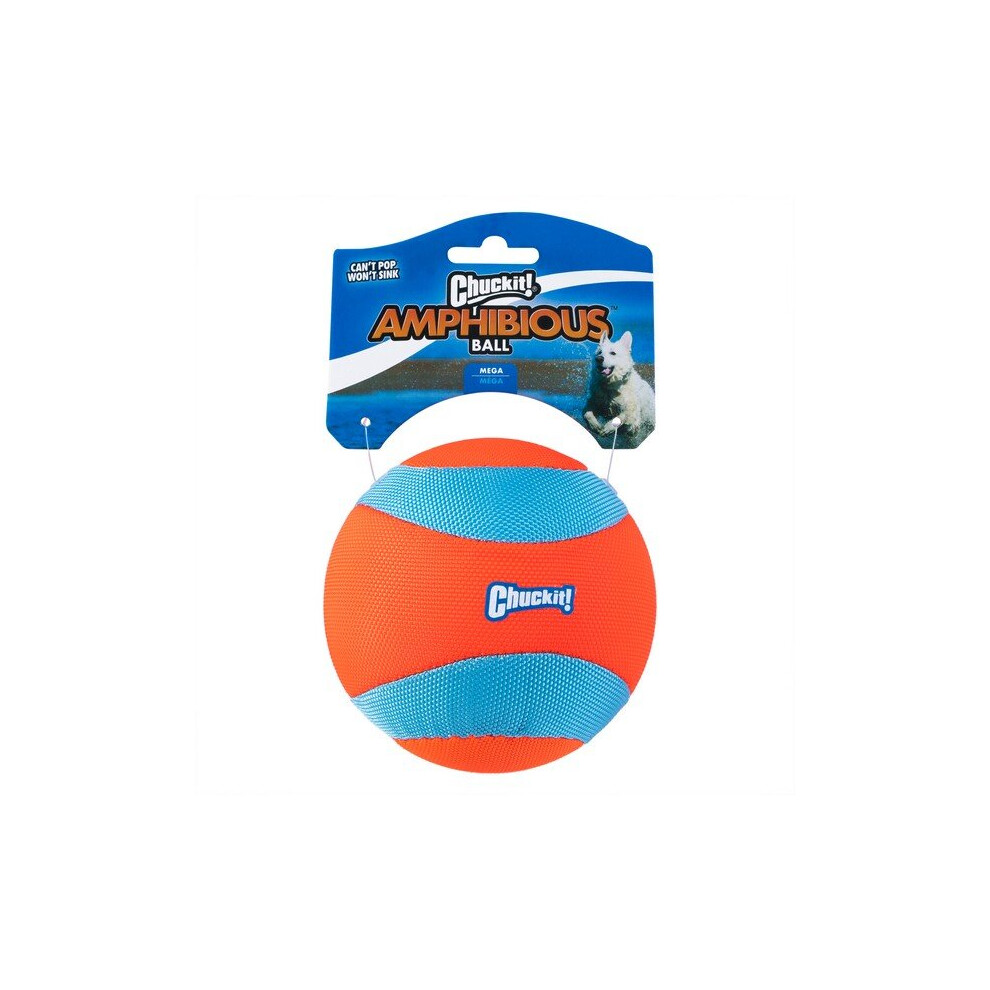 Chuckit! Amphibious Mega Ball Water Dog Toy for Medium & Large Dogs