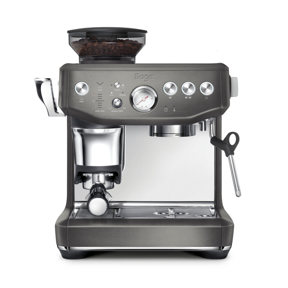 Sage The Barista Express Impress SES876BST Coffee Machine Black Steel