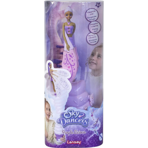 Sky Dancers PURPLE LICIOUS  Flying Doll