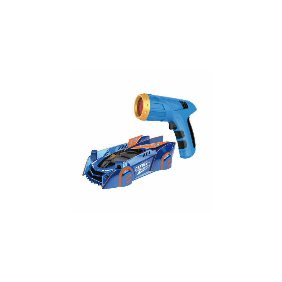 Coosmo Laser Wall Climbing Racing Car Infrared Controlled Rc Stunt Car Blue