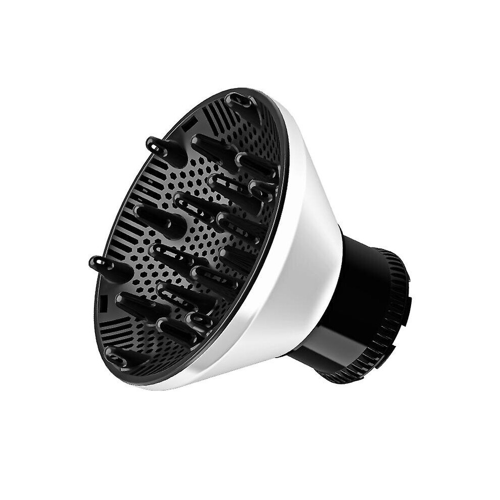 (White, 4.2-6) Hair Dryer Diffuser Nozzle Extension Hair Blow Dryer Cover Salon Curly Tool