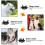 Pet Dog Training Collar 800m Waterproof Rechargeable Electric Display 6