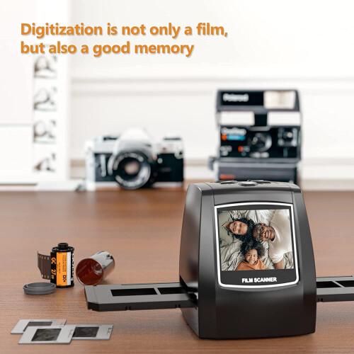 DIGITNOW! Film/Slide Scanner 2.4'' LCD Display 1800DPI Convert to PC 1