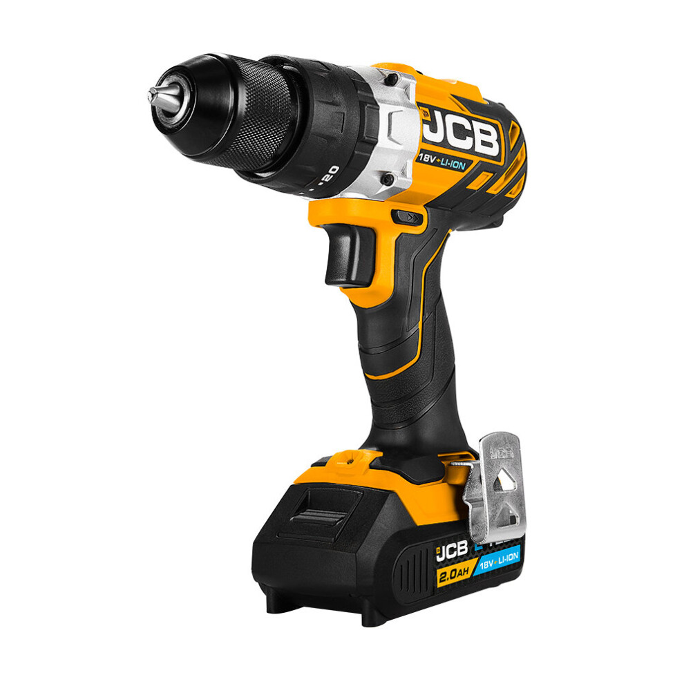 JCB 18V Brushless Combi Drill 1x 2.0Ah