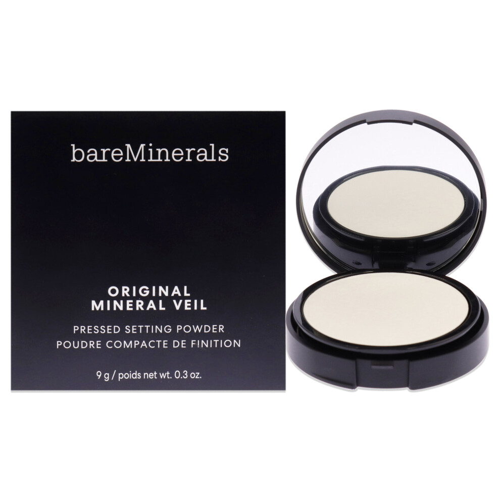 bareMinerals Original Mineral Veil Pressed Setting Powder - Translucent For Women 0.3 oz Powder