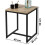 URBN Living Wood Square Modern Sofa Side Lounge Coffee Table Nightstand Metal Legs 4