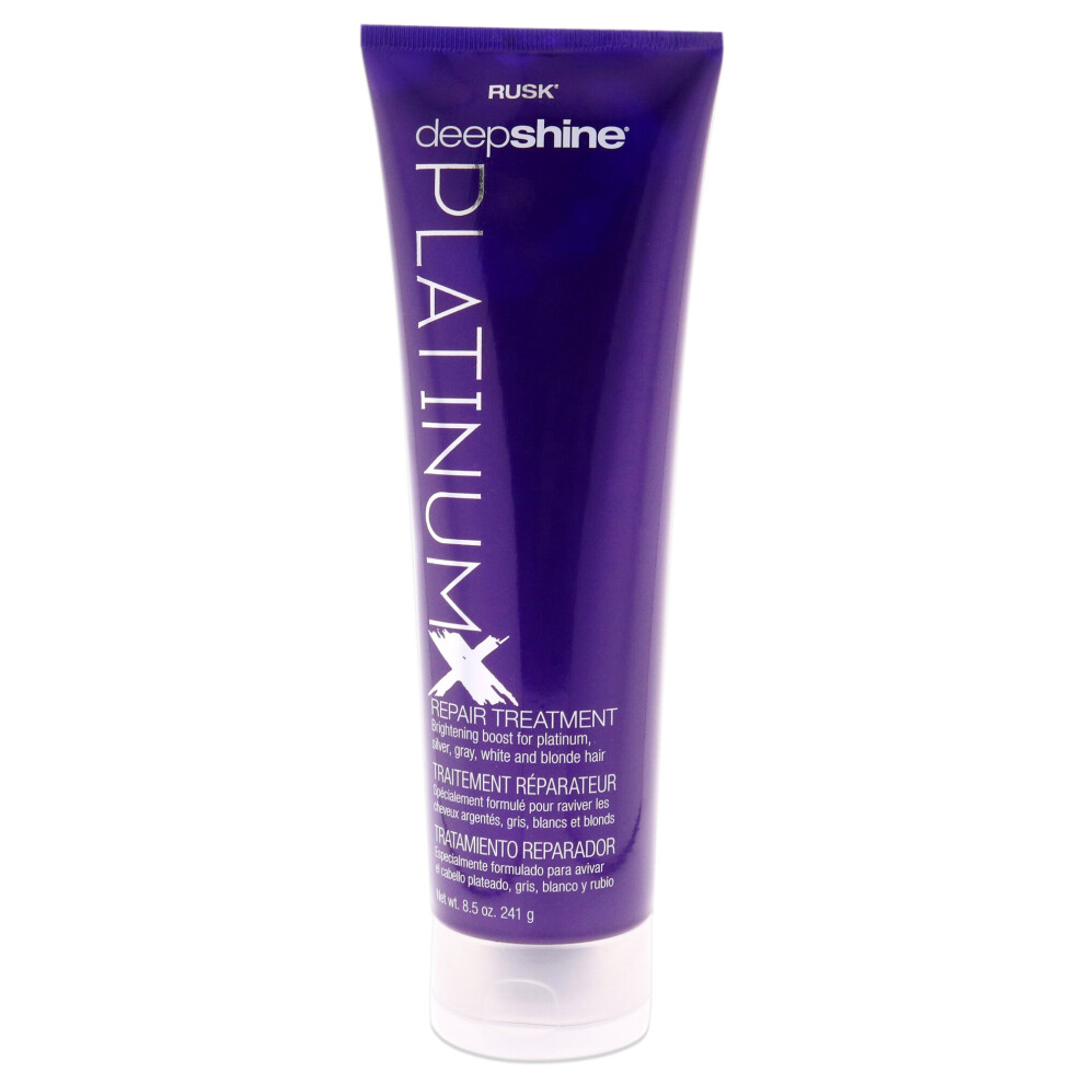 Rusk Deepshine PlatinumX Repair Treatment For Unisex 8.5 oz Treatment