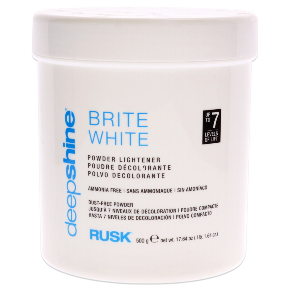 Rusk White Deepshine Brite Powder Lightener For Unisex 17.64 Oz Lightener