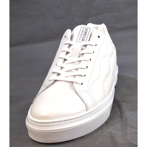 Barbour (Size 10) Barbour International Glendale Trainers White 2