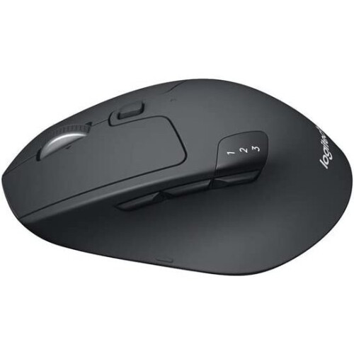 Refurbished Logitech Logitech M720 Precision Pro Mouse - Full-Sized Comfort, Hyper-Fast Scrolling, Ultra-Precise Navigation, Multi-Device, 910-005288 1