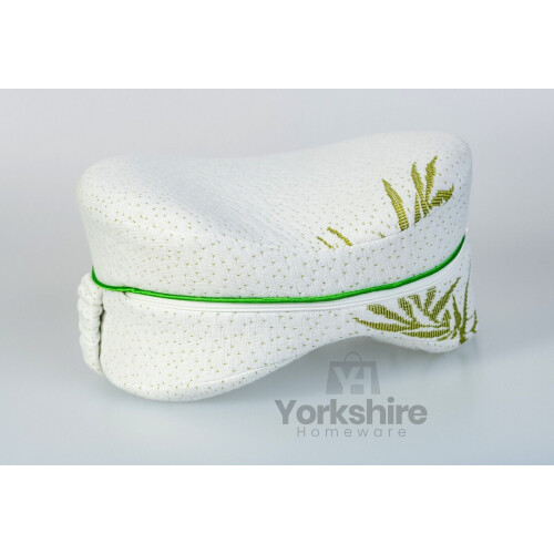 Bamboo Orthopedic Memory Foam Knee Pillow 2