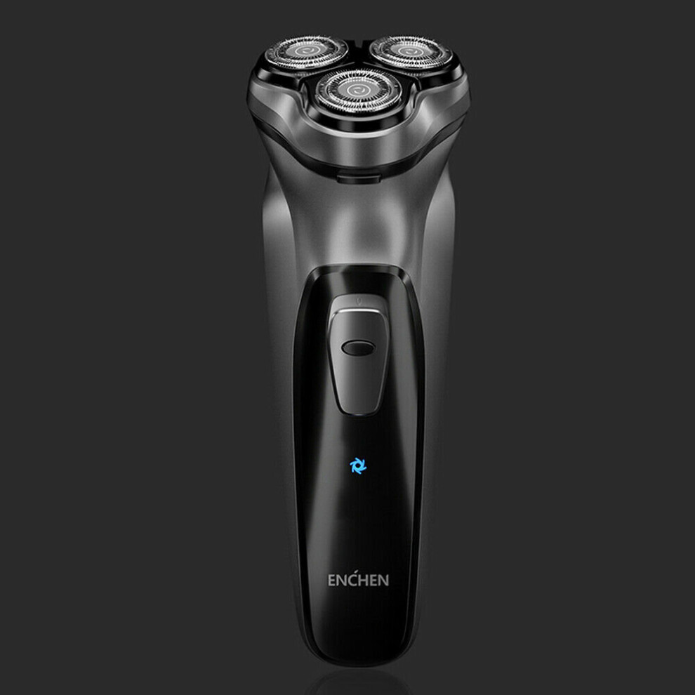 Cordless Electric Shaver, Mens Razor Rotary Beard Trimmer Rechargeable