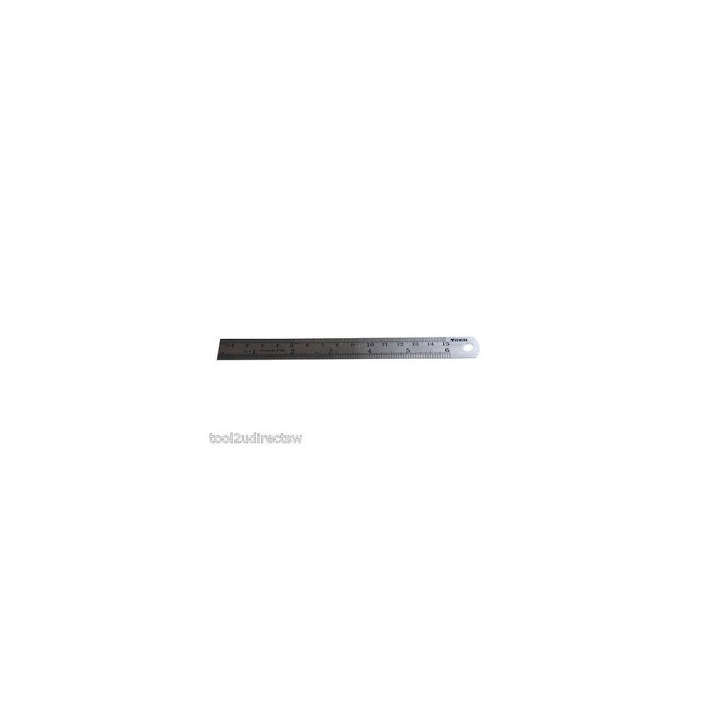 Vewerk By Bergen 6" 150Mm Long Stainless Steel Ruler B2721