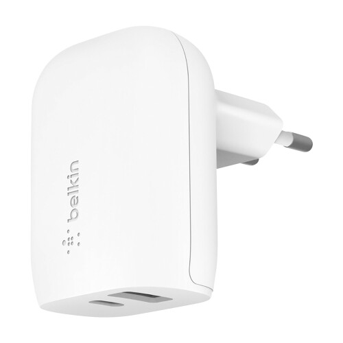 Belkin BELKIN DOUBLE PORT VERSION 37 W 25 W USB-C PD PPS + 12 W USB-A B