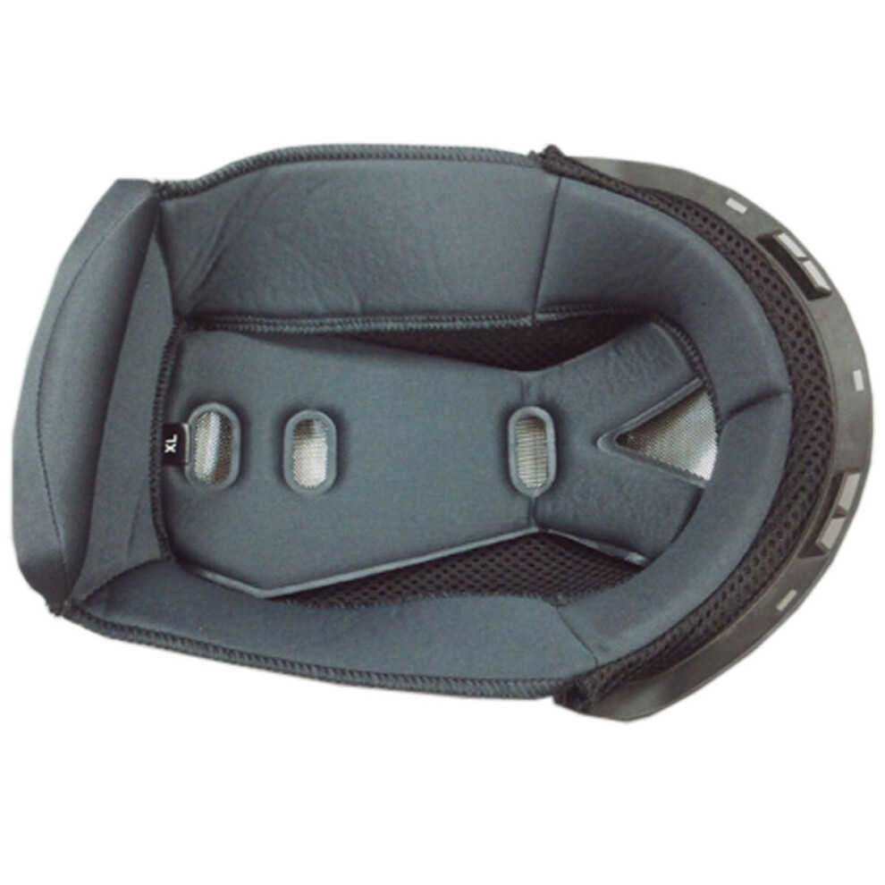 (XS) Spada Centre Pad Liner Black For RP One Helmets-image-OPC-P9SJXDJ-NEW