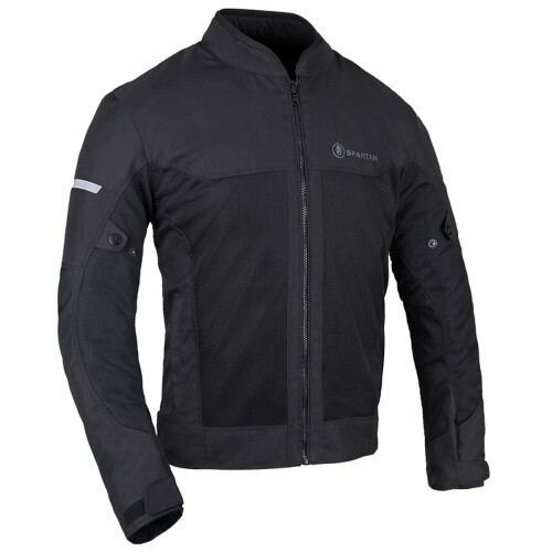 (M) Spartan Air Textile Jacket Stealth Black