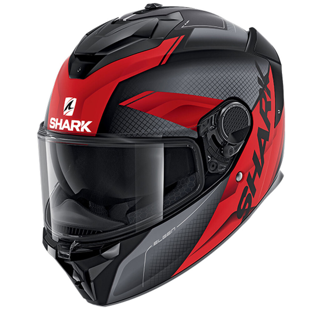 (S) Shark Spartan GT Elgen Matt Black / Grey / Red