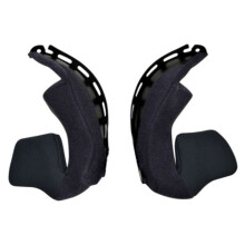 (39mm) Shoei Cheek Pads Black For J-Cruise Helmets