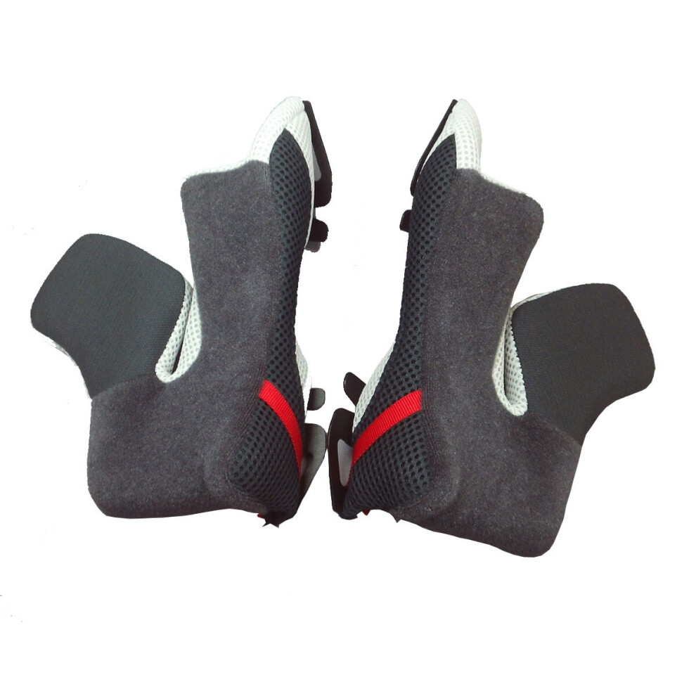 Shoei (39Mm) Cheek Pads For Vfx-Wr Helmets Grey