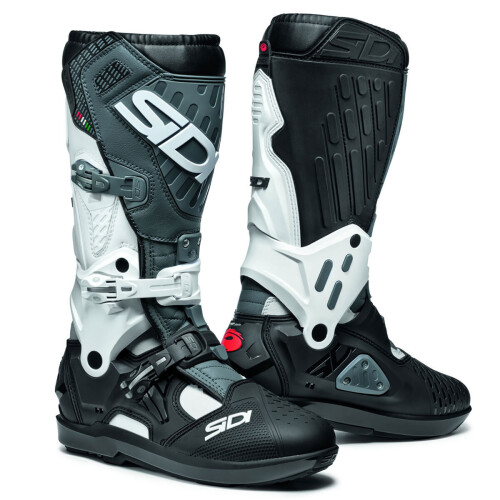 (40) Sidi Atojo SRS Boots White / Black / Grey
