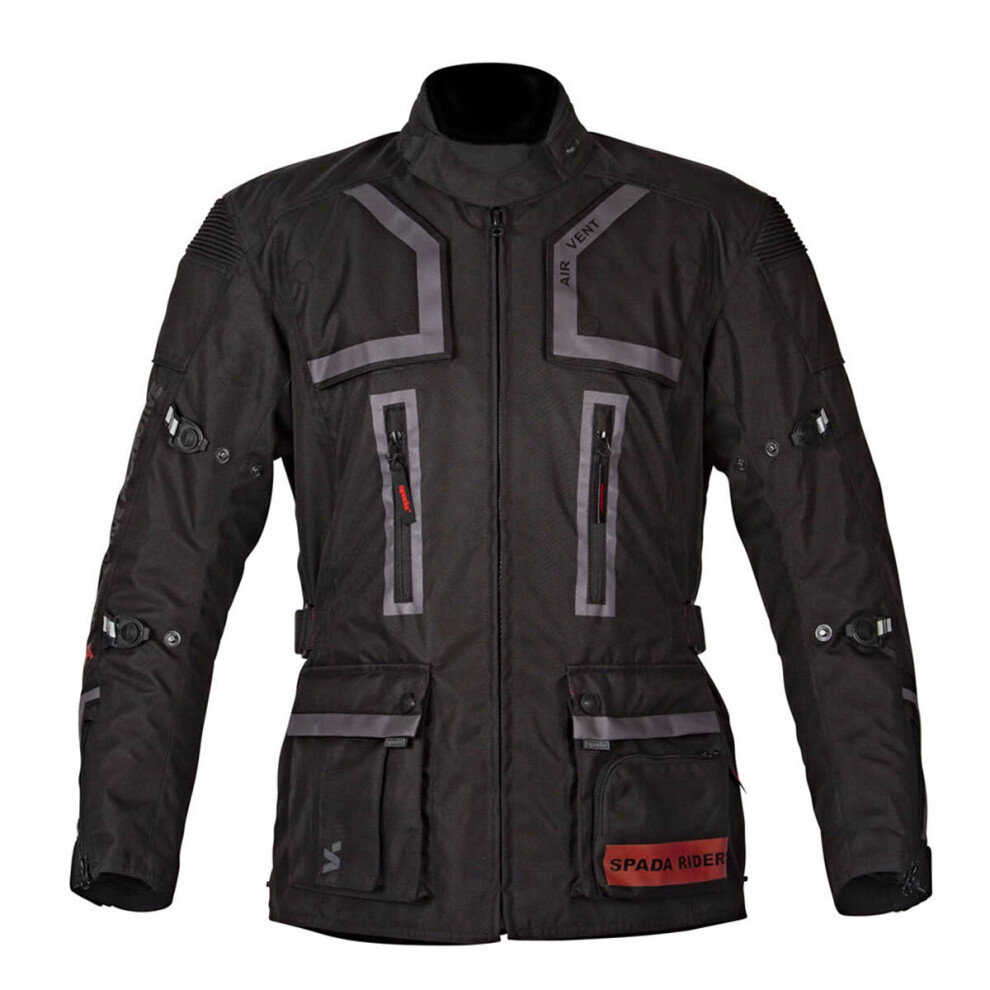 (S) Spada Tucson CE Textile Jacket Black-image-OPC-P9SK28G-NEW