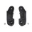 (40-43) Sidi Ankle Support Braces Black For Roarr Boots - Pair 1