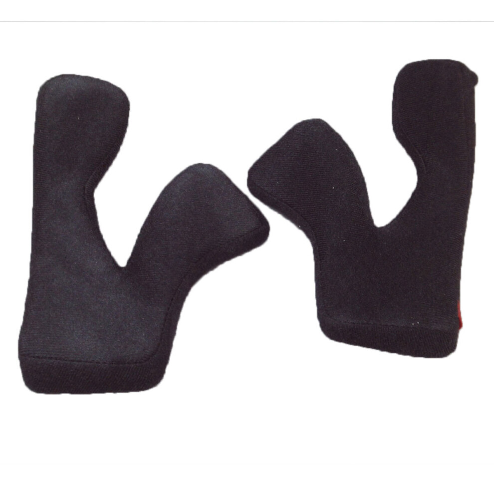 (43mm) Shoei Cheek Pads Black For Ex Zero Helmets-image-OPC-P9SK2M5-NEW