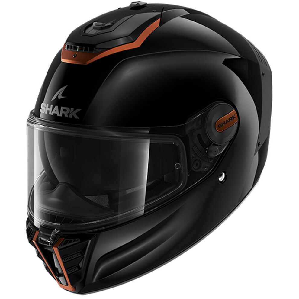 (S) Shark Spartan RS Blank SP Black / Copper-image-OPC-P9SK57S-NEW