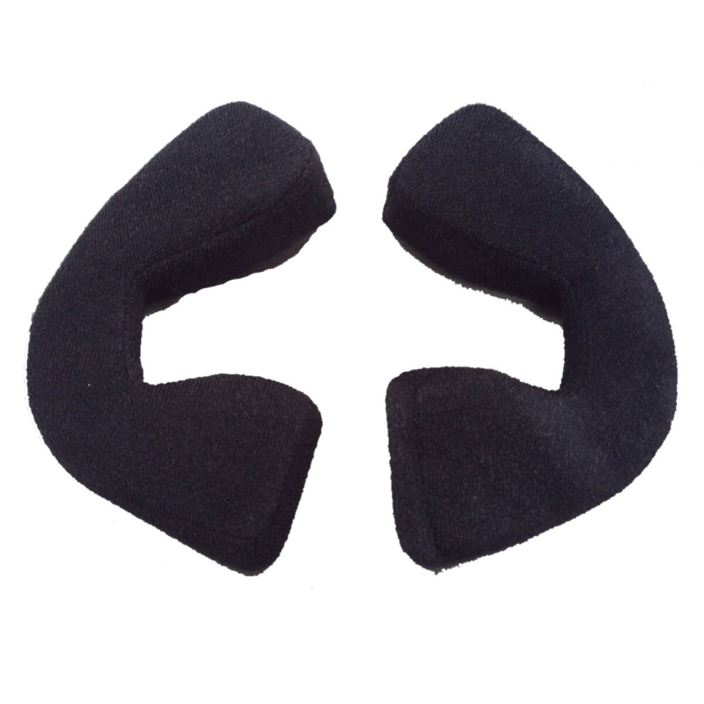 (43mm) Shoei Cheek Pads Black For JO Helmets