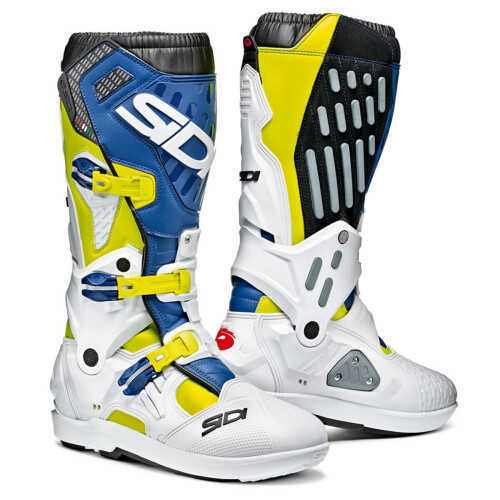 (41) Sidi Atojo SRS Boots Fluo Yellow / White / Blue