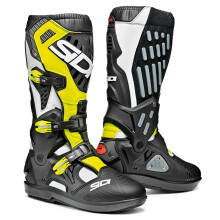 (41) Sidi Atojo SRS Boots White / Black / Fluo Yellow